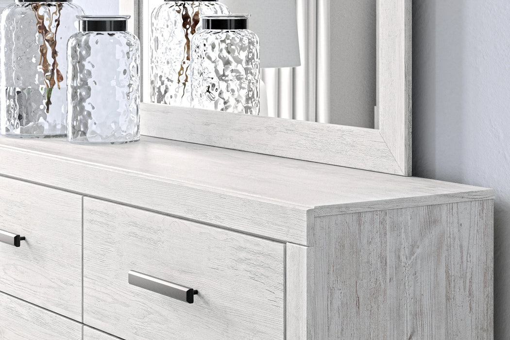 Cayboni Dresser and Mirror - In Home Furniture (San Antonio, TX)