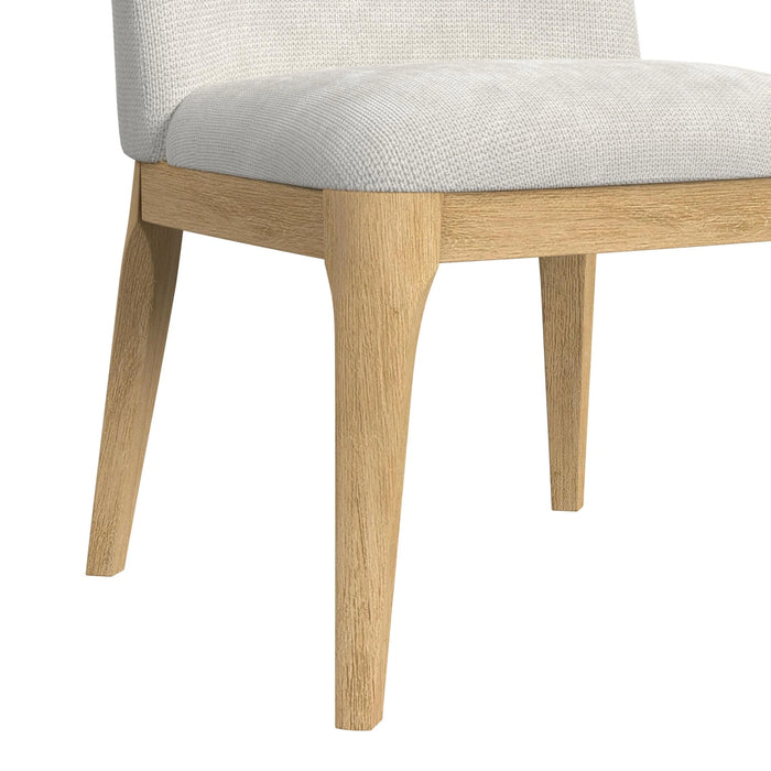 Sylvie Dining Side Chair with White Fabric (2 Per Carton)