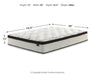 Chime 12 Inch Hybrid Mattress in a Box - In Home Furniture (San Antonio, TX)