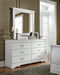 Anarasia Dresser and Mirror - In Home Furniture (San Antonio, TX)