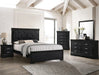 Crown Mark Amalia Nightstand in Black image