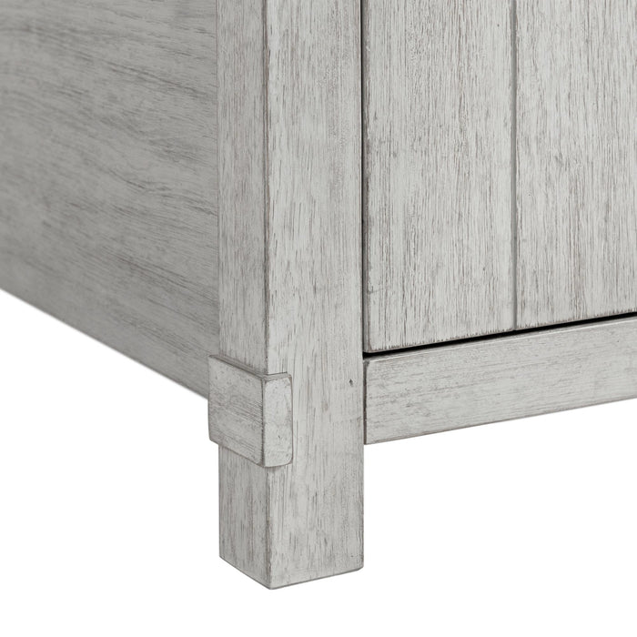 Scott Platform Storage Bedroom Set White Finish