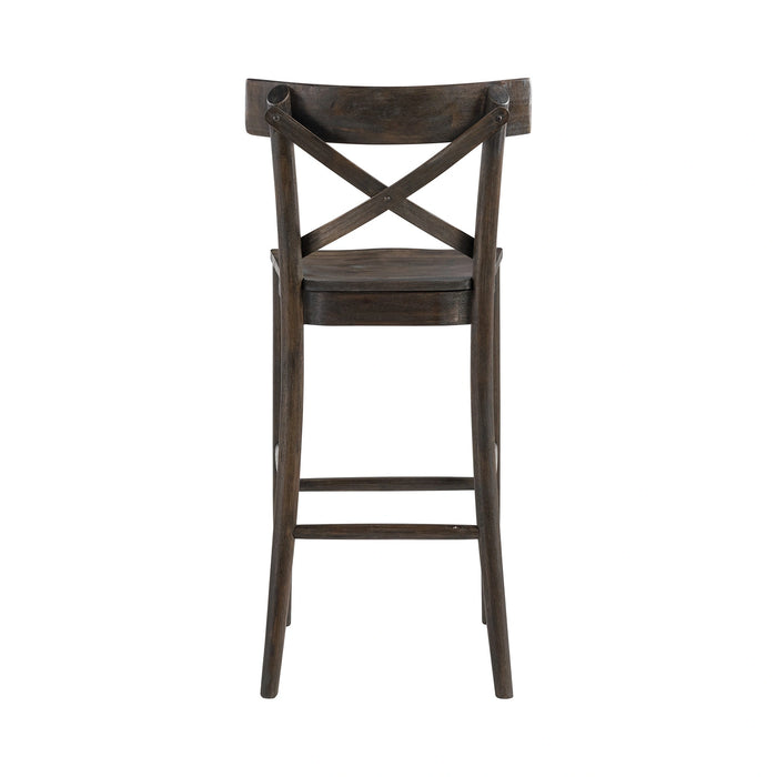(D210-21C) Coronado- 30'' Barstool- Chocolate