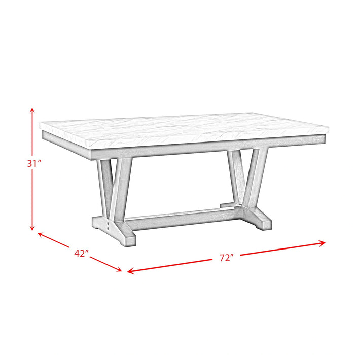 Everdeen Dining Set in Charcoal