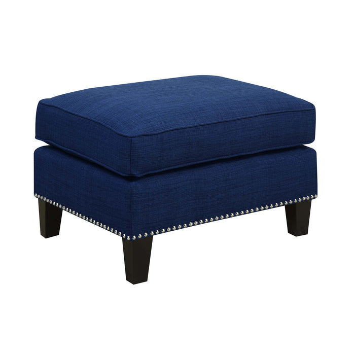 Erica 497 Ottoman W/Chrome Nail (ISTA 3)