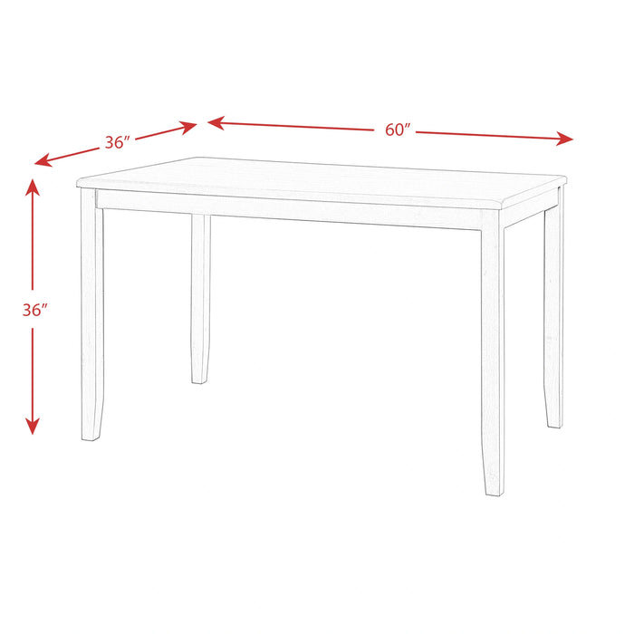 Alex 60" 7PC Dining Set