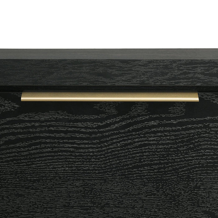 South Bend Nightstand with USB in Black