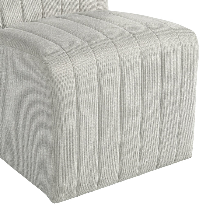 Jemma Upholstered Side Chair in Beige Linen (2 Per Carton)