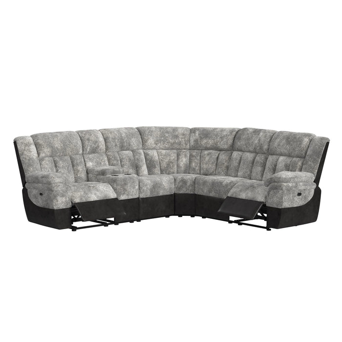 Santorini Armless Chair in Dillon/Shire Grey