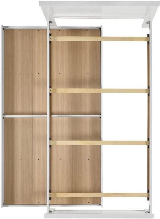 Elements International Catalina Youth Twin Panel Bed in White