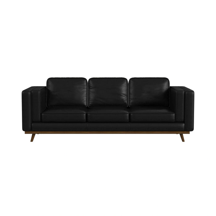 Venus Sofa with Cherry Finished Wooden Front