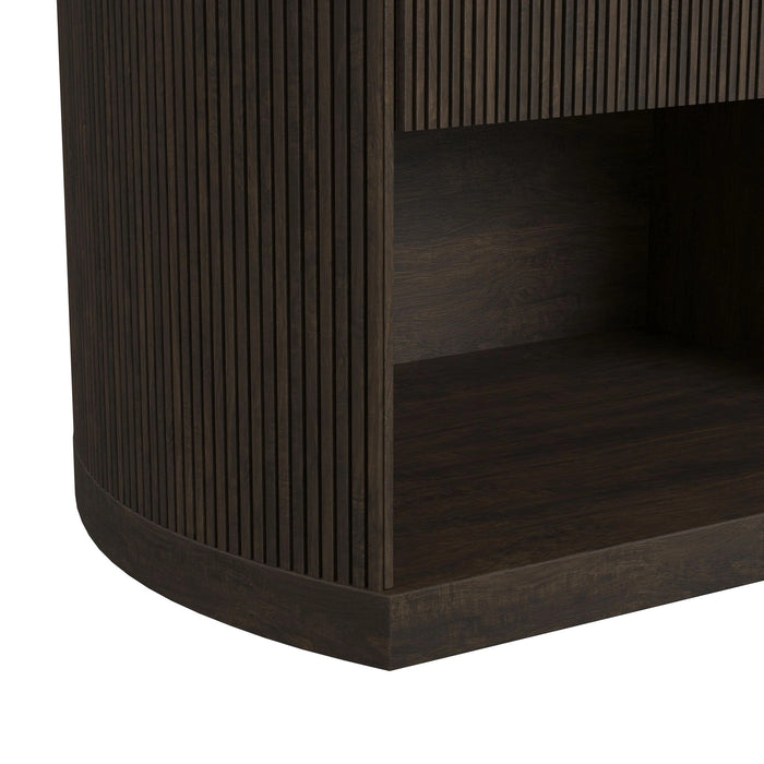Sylvie UPH Bedroom Set with 2 Nightstands