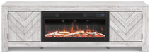 Cayboni 71" TV Stand with Electric Fireplace - In Home Furniture (San Antonio, TX)