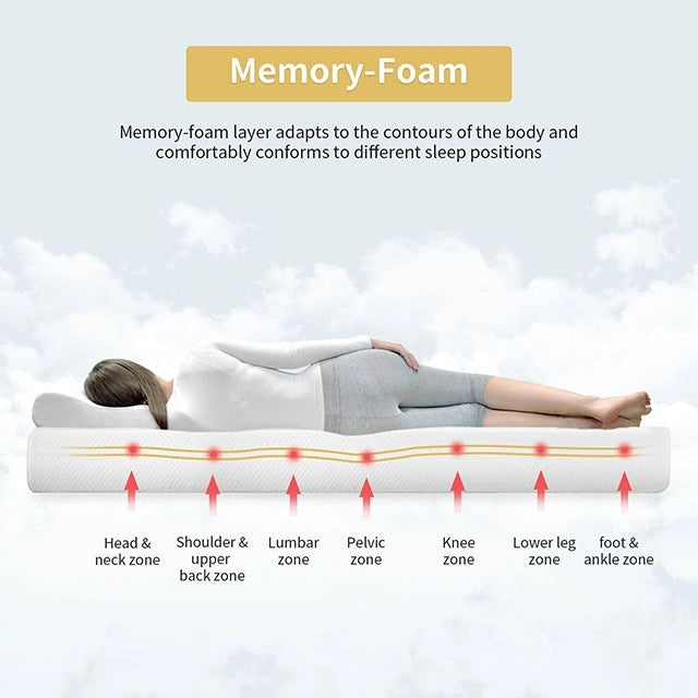 Artemisia 8" Memory Foam Mattress White