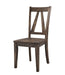 Elements International Finn Side Chair (Set of 2) in Walnut image