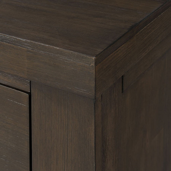 Elements International Grady Server in Brown