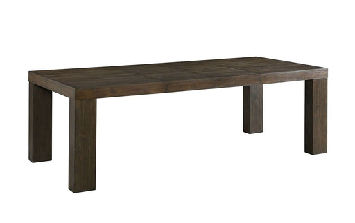 Elements International Grady Rectangular Dining Table in BrownC image