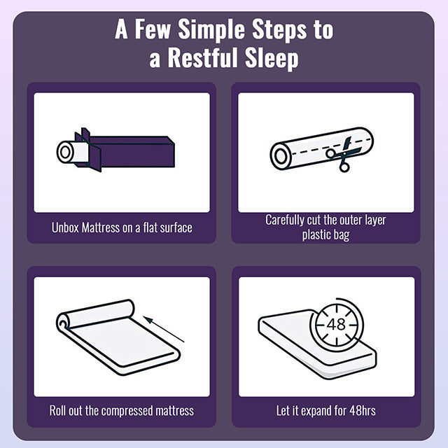 Nasturtium 10" Full Bamboo Charcoal Infused Memory Foam