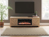 Cayboni 71" TV Stand with Electric Fireplace - In Home Furniture (San Antonio, TX)