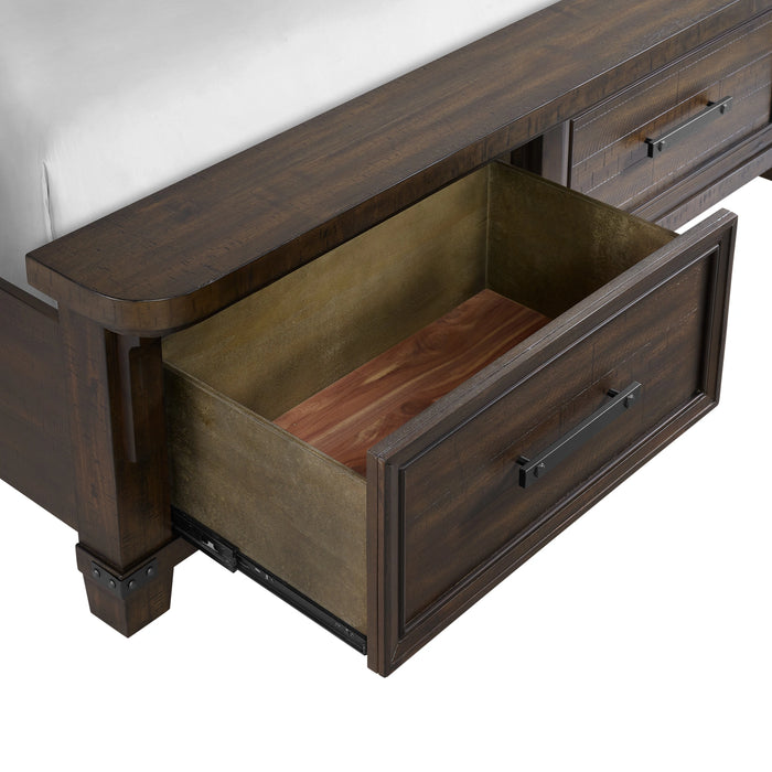 Colorado City Storage Bedroom Set in Charcoal