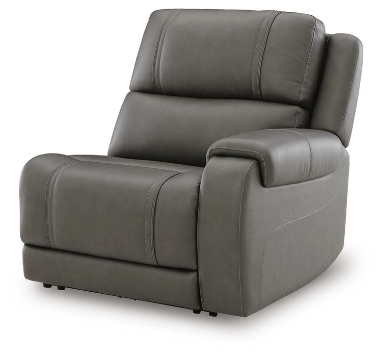5Z - Pittson Power Reclining Sectional - In Home Furniture (San Antonio, TX)