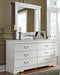 Anarasia Dresser and Mirror - In Home Furniture (San Antonio, TX)