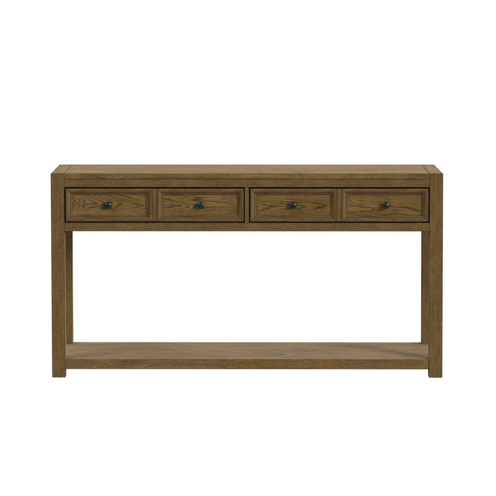 Heritage & Home Sofa Table in Oak Brown