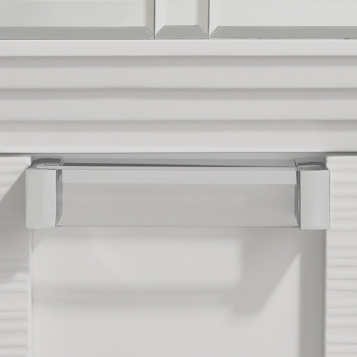 Twenty Nine Dresser & Mirror Set White