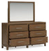 Cabalynn Dresser and Mirror - In Home Furniture (San Antonio, TX)