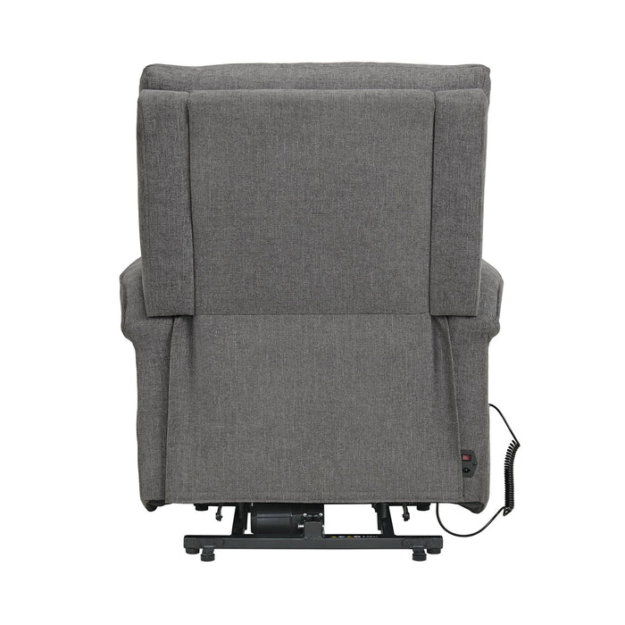 Pecos Power Motion Lift Chair in 15337-2 Ribbit Charcoal