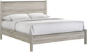 Elements International Ernesto Queen Panel Bed in Grey image