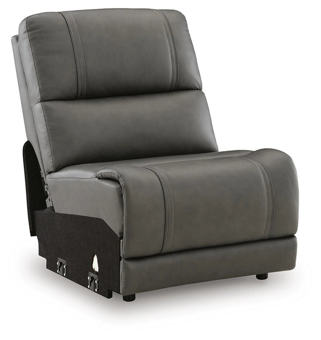 5Z - Pittson Power Reclining Sectional - In Home Furniture (San Antonio, TX)