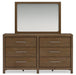 Cabalynn Dresser and Mirror - In Home Furniture (San Antonio, TX)