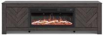 Cayboni 71" TV Stand with Electric Fireplace - In Home Furniture (San Antonio, TX)
