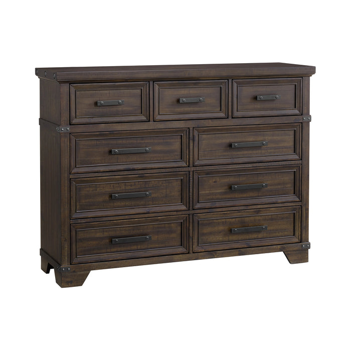 Colorado City Storage Bedroom Set in Charcoal