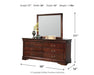 Alisdair Dresser and Mirror - In Home Furniture (San Antonio, TX)