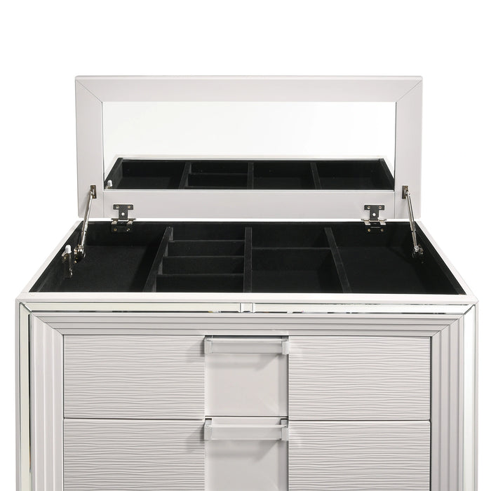 Twenty Nine Storage Bedroom Set in White
