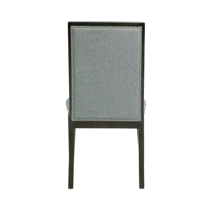 Donovan Upholstery Side Chair Dark (2 Per Pack)