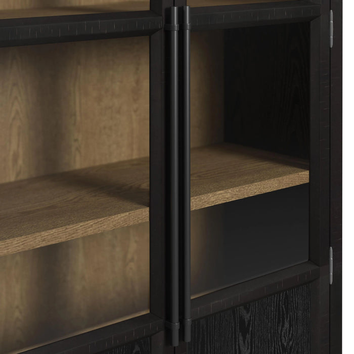 Taurus Bookcase in Flat Black