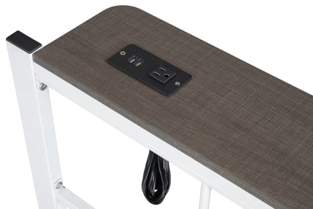 Nicoli Queen Metal Bed With Underbed Storage