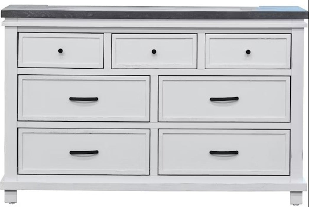 Elements International Madison Dresser in White image