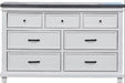 Elements International Madison Dresser in White image