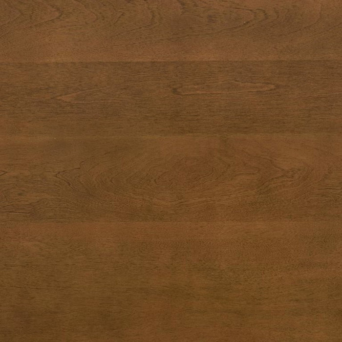 Elements International Morris Dining Table with Wood Top in Espresso