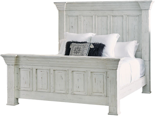 Elements International Olivia White King Panel Bed MBLV700KB image