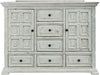 Elements International Olivia White 8 Drawer Dresser image