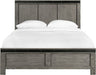 Elements International Wade King Bed in Gray image